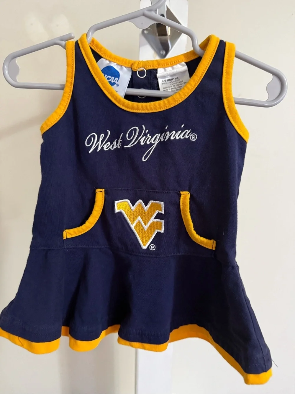 Girl’s West Virginia University Bundle (Dress & Skirt)